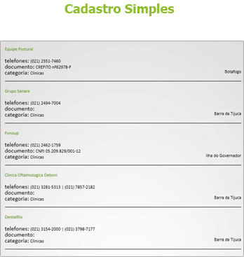 Cadastro Simples